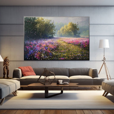 Meadow of Flowers Painting